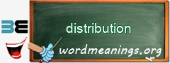 WordMeaning blackboard for distribution